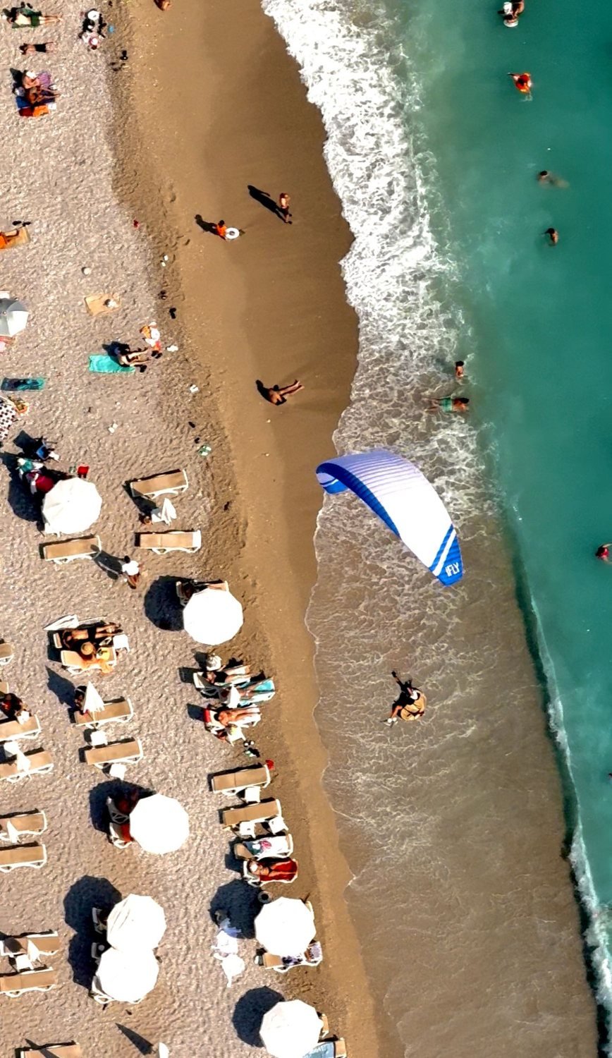 weFLY tandem paraglider in flight